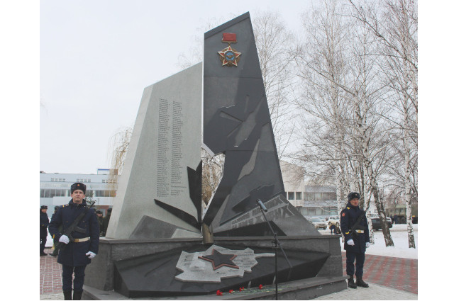 Памятник объединил всех ветеранов-афганцев Тамбова