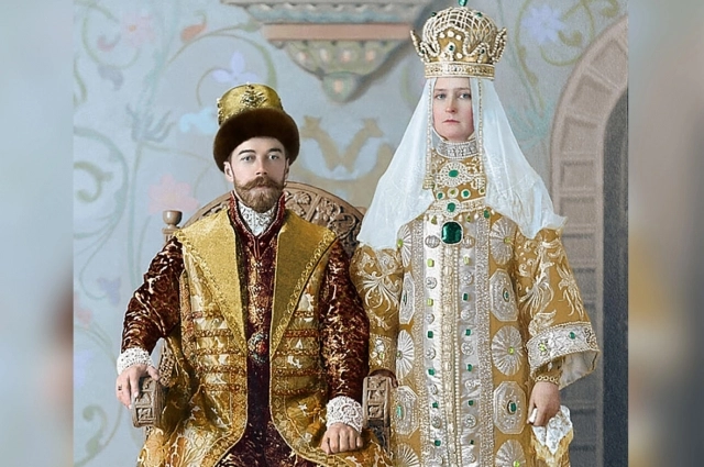 Николай II и Александра Фёдоровна.