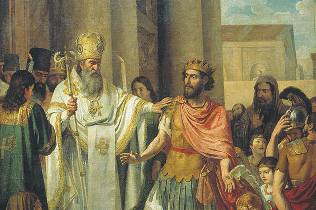 «Крещение великого князя Владимира в Корсуни». Художник Андрей Иванов.