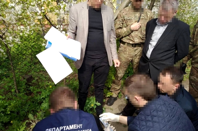 Момент задержания.