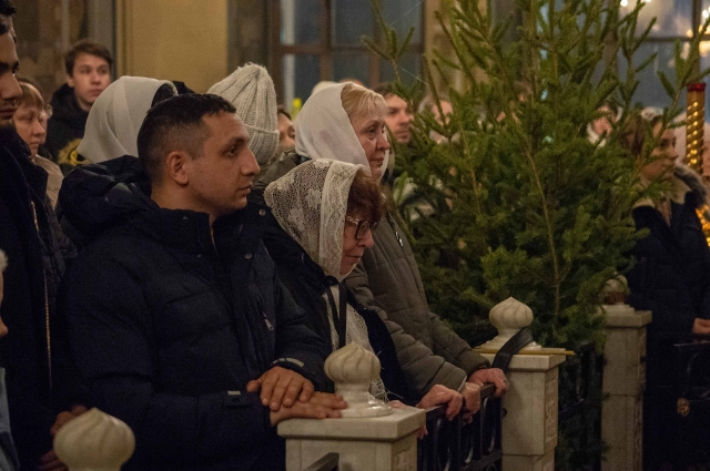 Рождественское богослужение.
