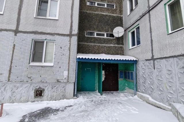 Дом, где произошло убийство.