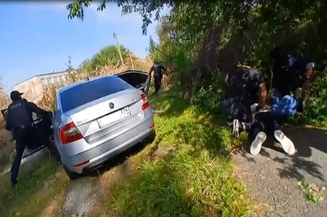 Задержание авторитета.