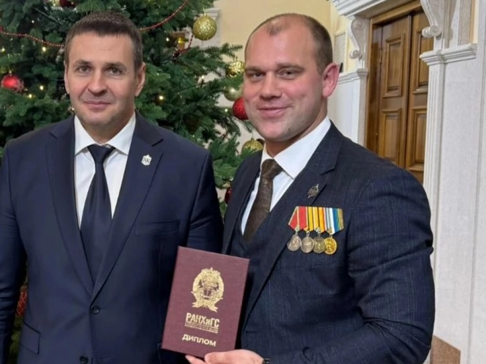После СВО Егор Ахтырский снова стал студентом - на этот раз по программе