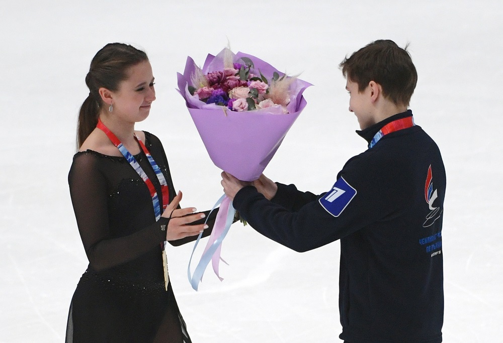Григорий Федоров и Камила Валиева.