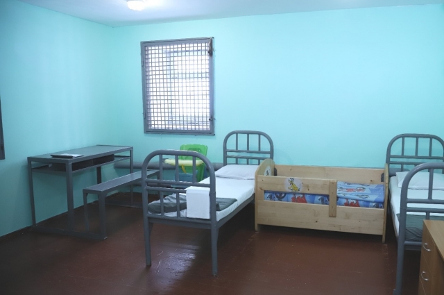 Специально оборудованная комната для мам с детьми в СИЗО № 5.