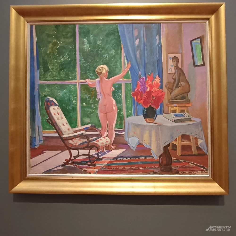 А. Дейнека. «Утренний туалет», 1953 г.