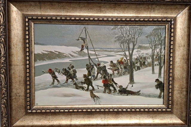 Шествие. 2011 г. Из собрания семьи художника.