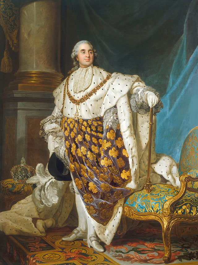 Портрет Людовика XVI.