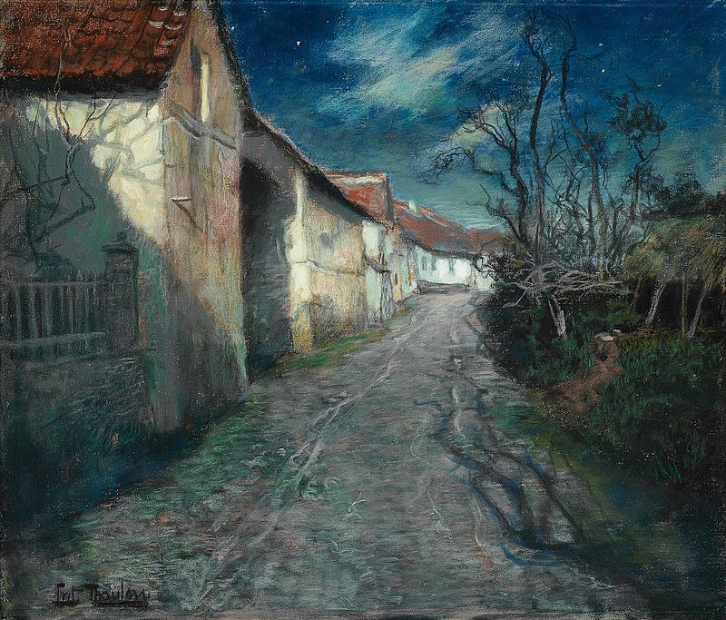 Фриц Таулов. Лунная ночь в Бьюли