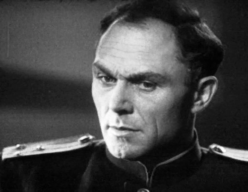 Сергей Лукьянов в фильме «Поединок», 1944 г.