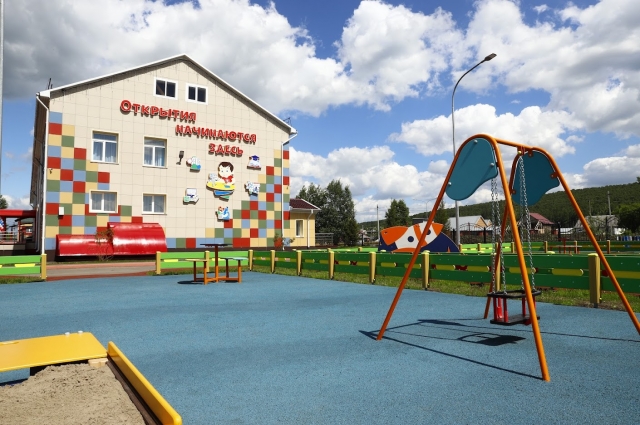 Новый детский сад в Новокузнецком районе.
