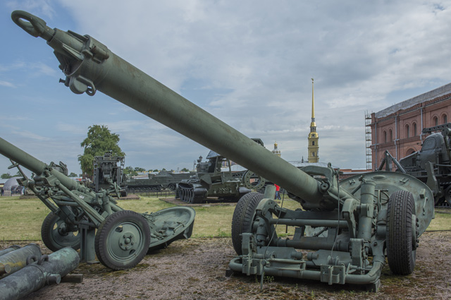 В военно-историческом музее в Санкт-Петербурге.