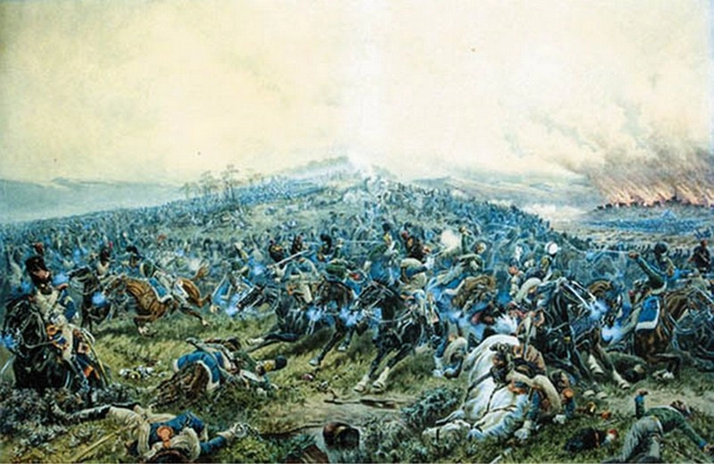 «Шенграбенское сражение», картина К. Буйницкого, 1899 г.