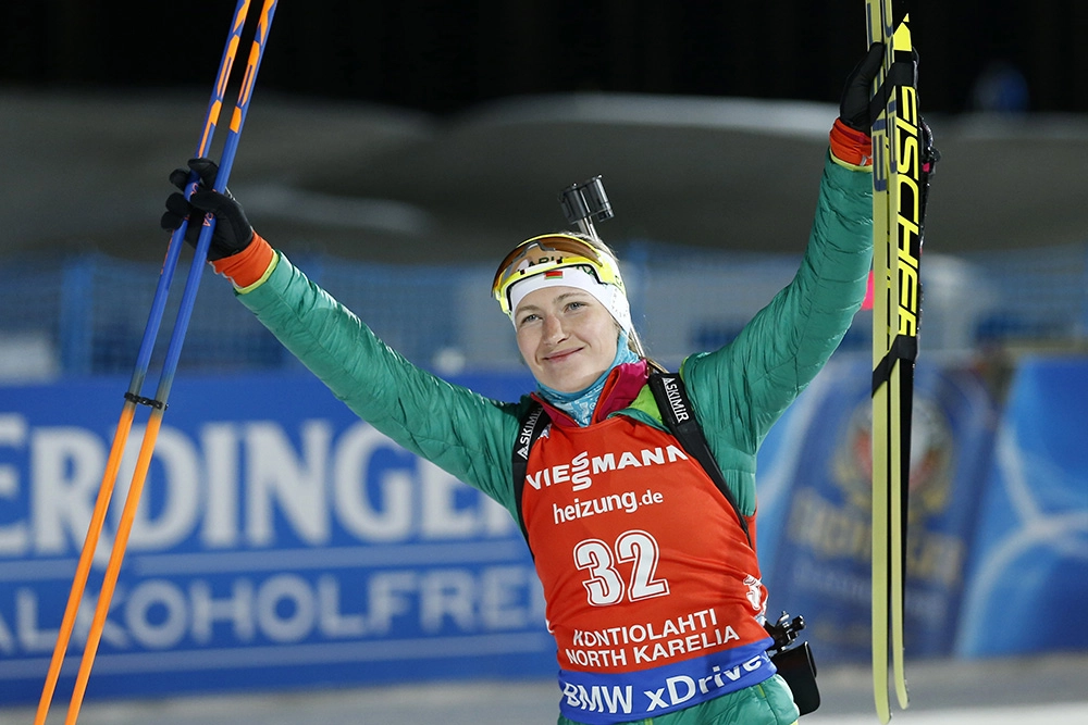 Дарья Домрачева.