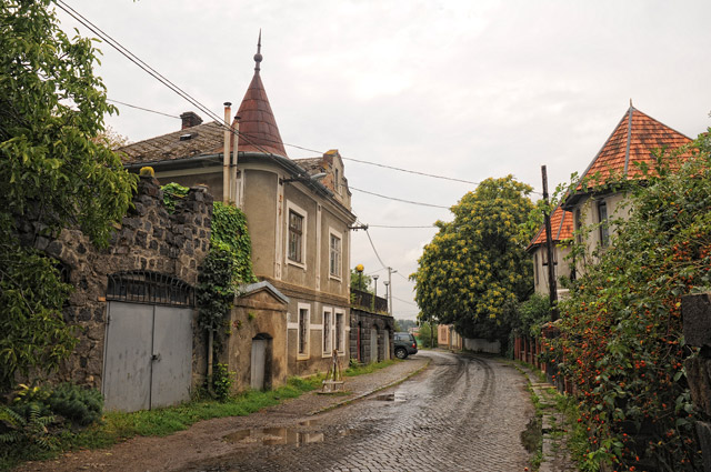 Замковая гора в Ужгороде.