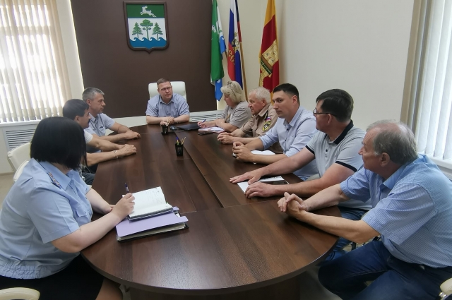 Внеочередное заседание комиссии по предупреждению и ликвидации чрезвычайных ситуаций города Конаково.
