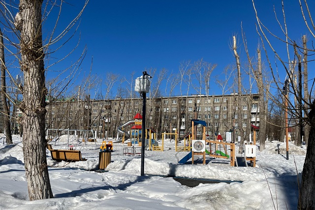 В парке ДК им. Ленина в Первоуральске появилась система видеонаблюдения