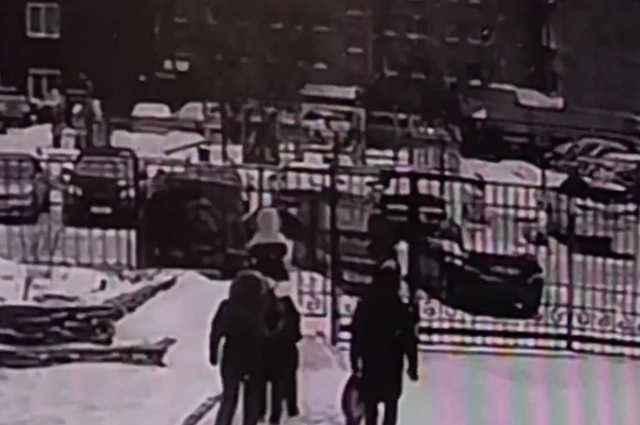 Момент перед похищением