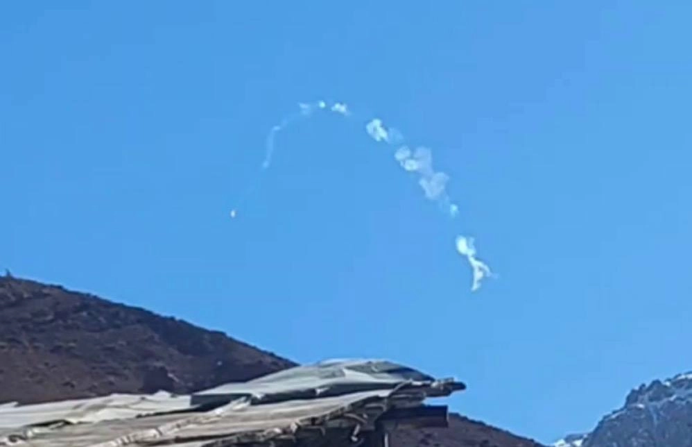 Самолет США, сбитый над Тегераном.