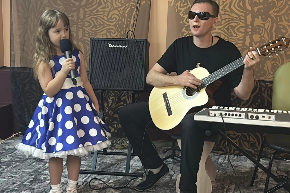 Таисия и Тимур.